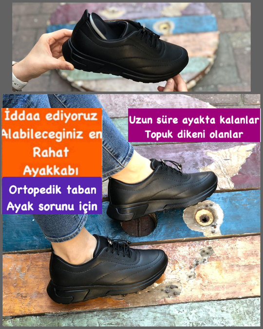 Buğra erol Ortopedik Tabanlıklı Günlük Ayakkabı yase-64721