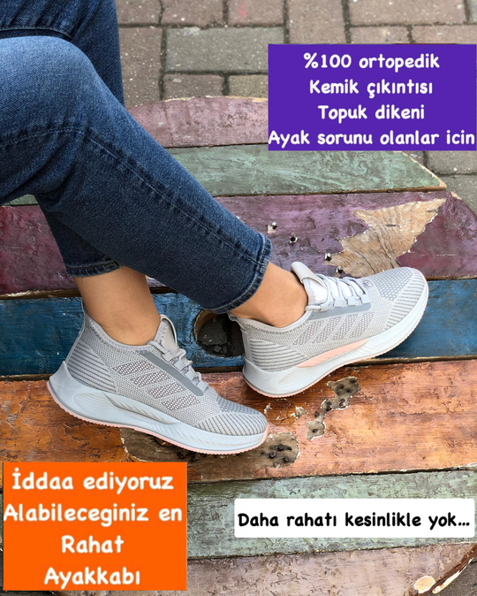 Buğra erol Ortopedik Tabanlıklı Spor Ayakkabı acrapol-9111
