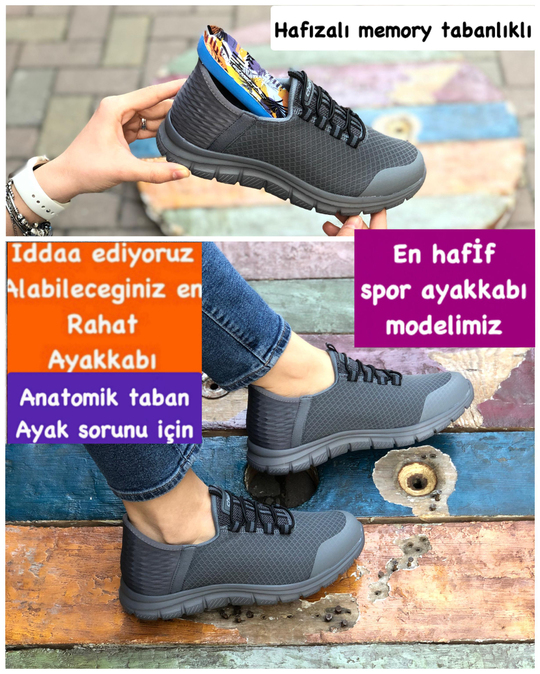 Buğra erol Ortopedik Tabanlıklı Spor Ayakkabı cheta-7838