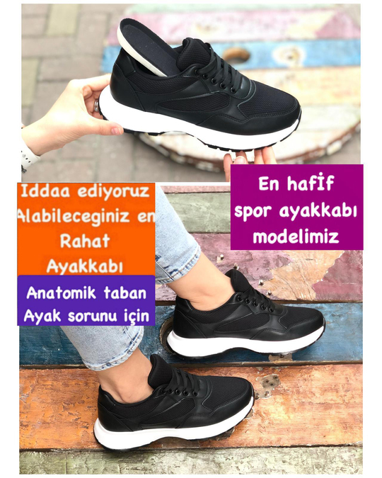 Buğra erol Ortopedik Tabanlıklı Spor Ayakkabı floria-4864
