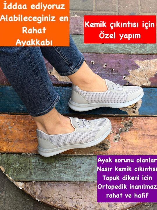 Buğra erol Ortopedik Tabanlıklı Spor Ayakkabı bsb-61