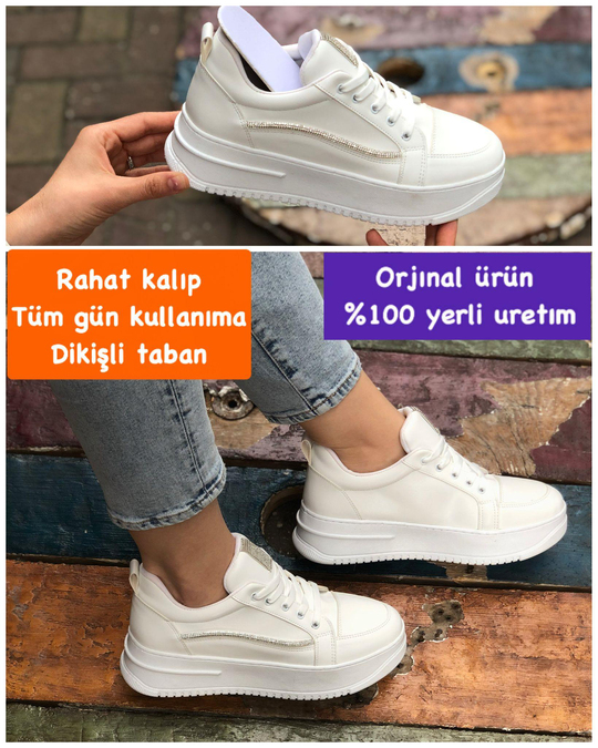 Buğra erol Ortopedik Tabanlıklı Spor Ayakkabı beaut-647