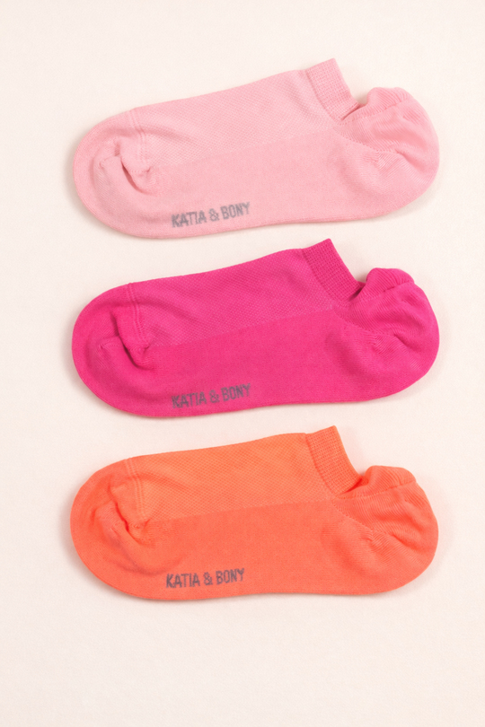 12501G1047 KARMA STEP-SOKET ÇORAP Pembe Desenli