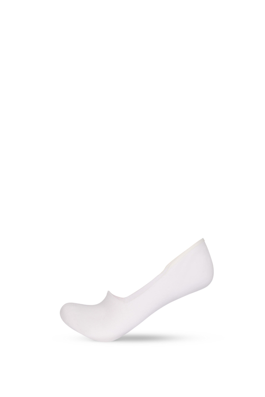 3lü Paket Basic Erkek Görünmez Çorap Beyaz/Beyaz/Beyaz