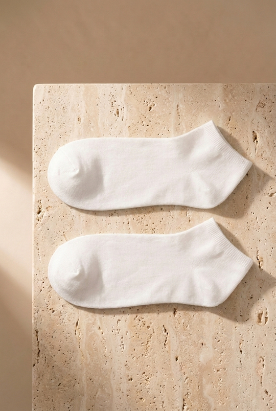 Erkek 4lü Çizgili Step Çorap 