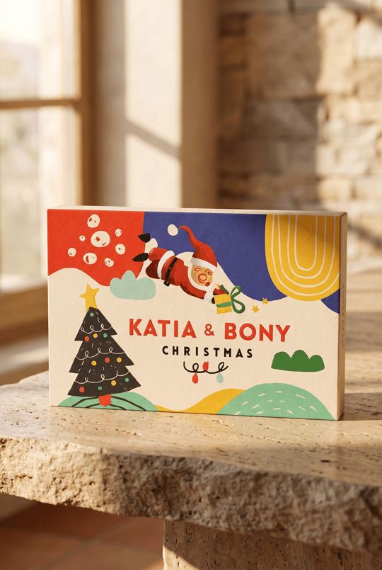 Unisex 4lü Paket Yılbaşı Kutulu Soket Çorap