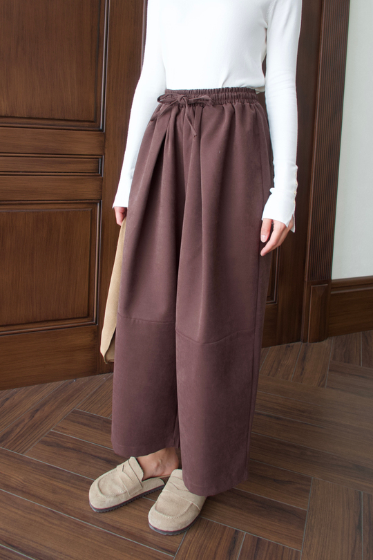 Gabardin Pantolon - KAHVE