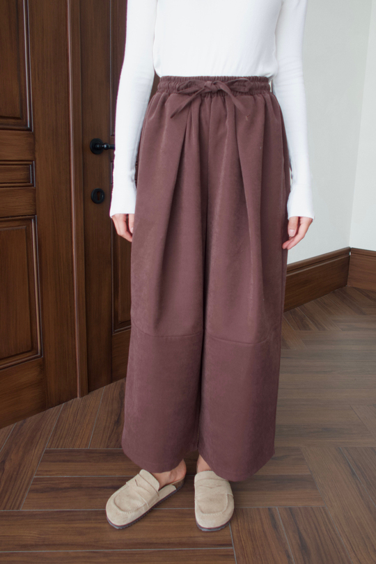 Gabardin Pantolon - KAHVE