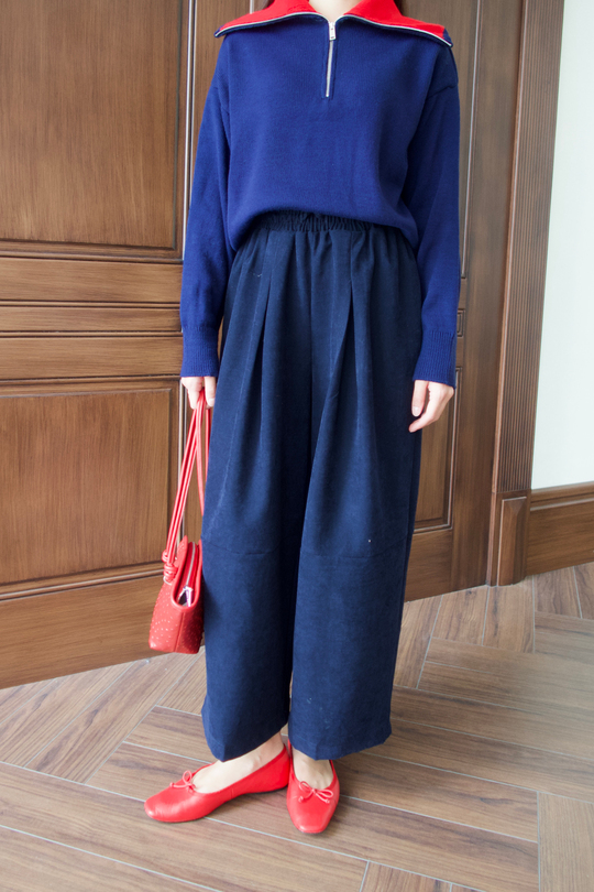 Gabardin Pantolon - LACİVERT