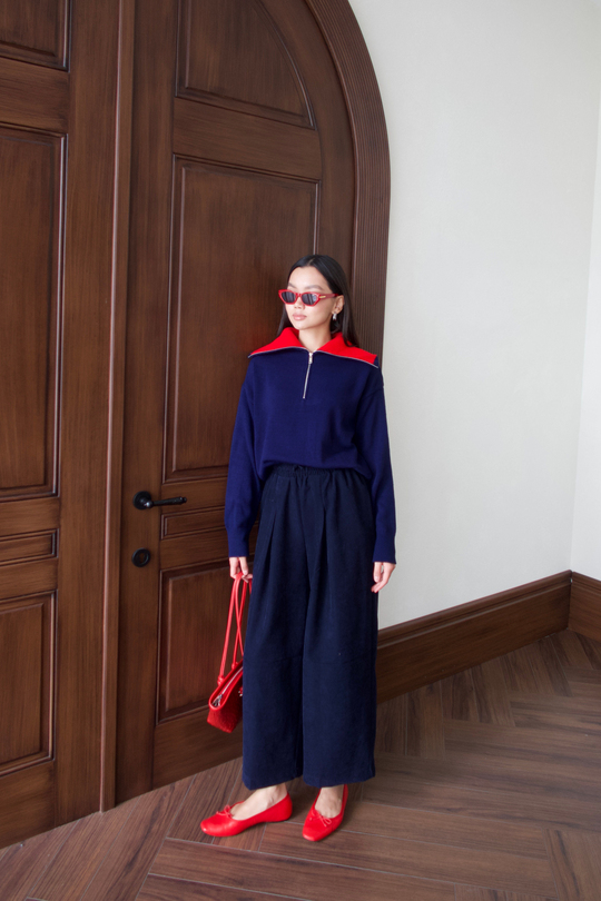 Gabardin Pantolon - LACİVERT