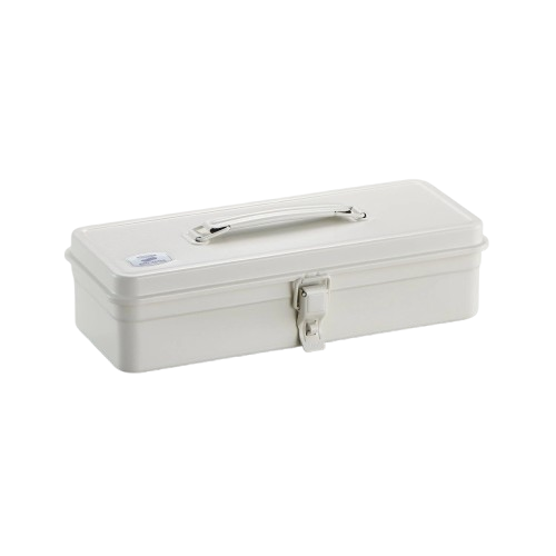 Toyo Steel T-320 Tool Storage Box White  Metal Saklama Kutusu