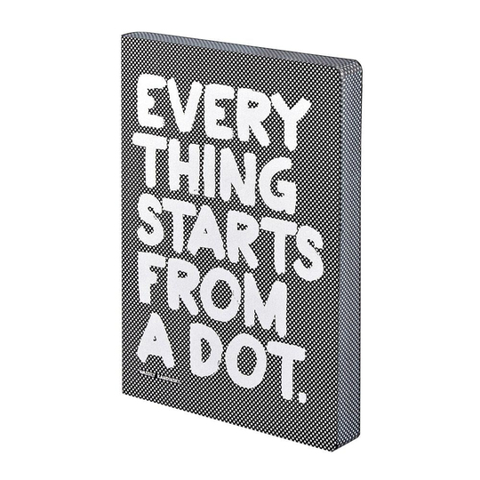 Nuuna Graphic A5 Everything Starts From A Dot Noktalı Defter