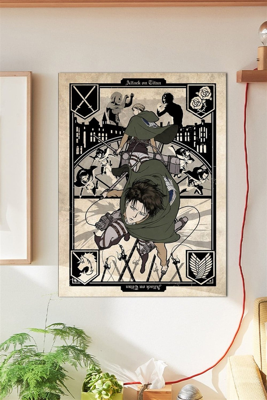 Anime Duvar Posteri Büyük Boy 45x30 Cm