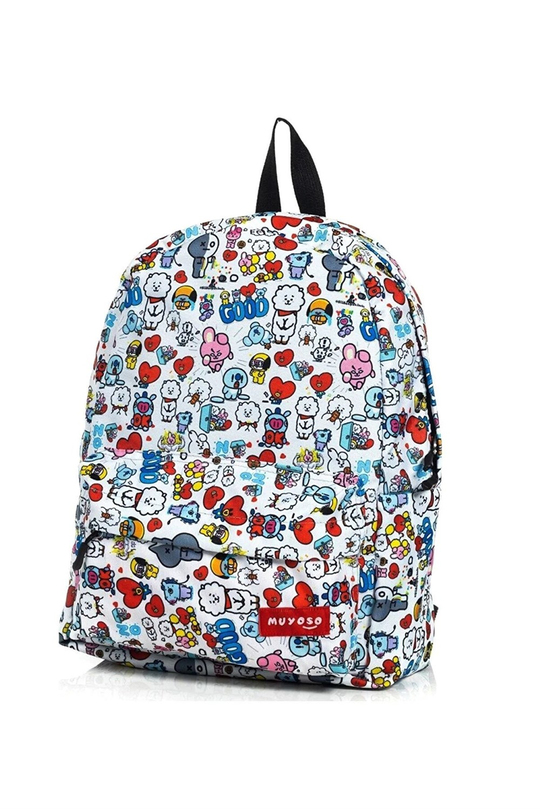 Bt21 Renkli Baskı Sırt Çantası