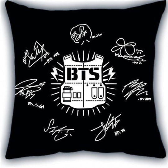 BTS İmzalı Yastık