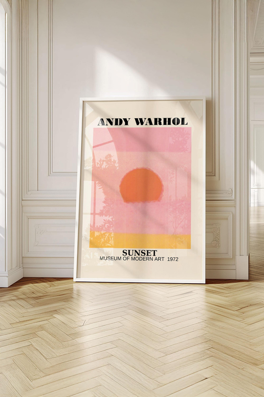 Çerçeveli Andy Warhol 