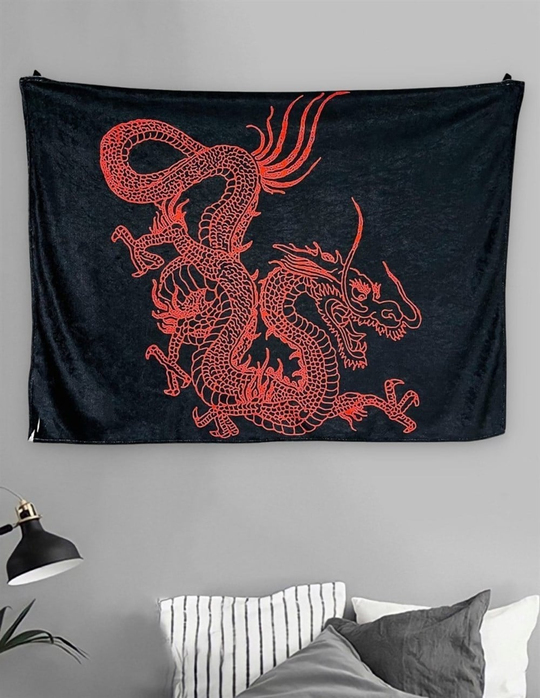 Ejderha Duvar Halısı 70x100 cm