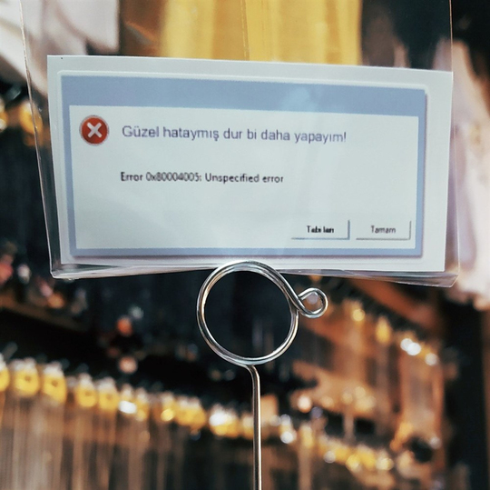 Error Sticker