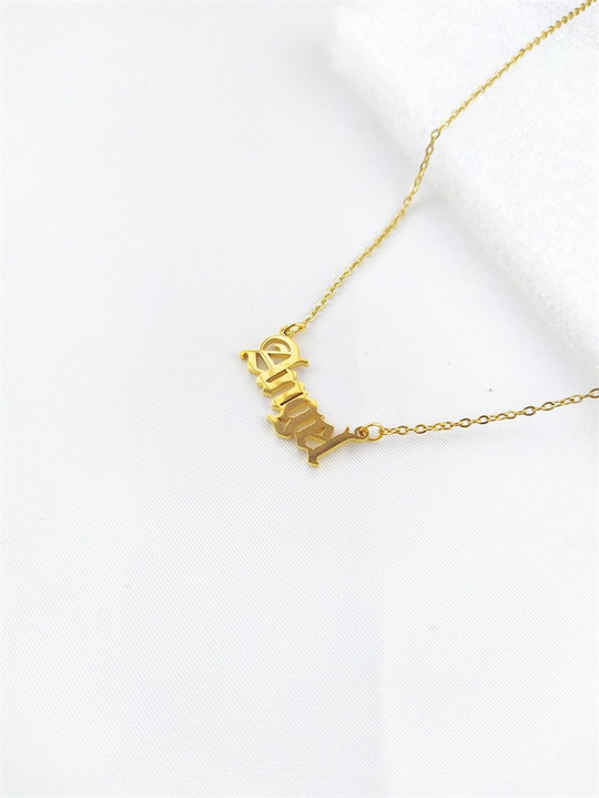 Gold Angel Kolye