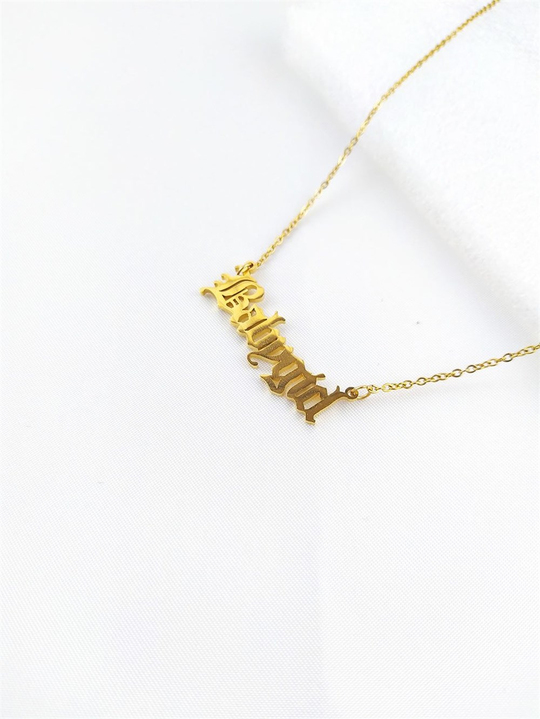 Gold Babygirl Kolye