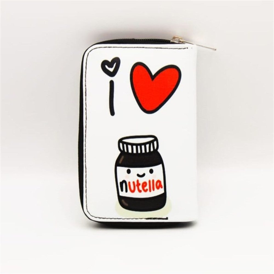 I Love Nutella Cüzdan - Orta Boy