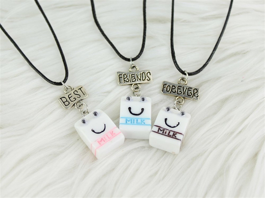 Milk BFF Kolye Üçlü