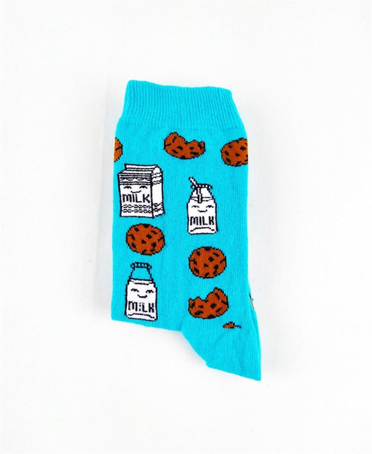 Milk-Cookie Mavi Çorap