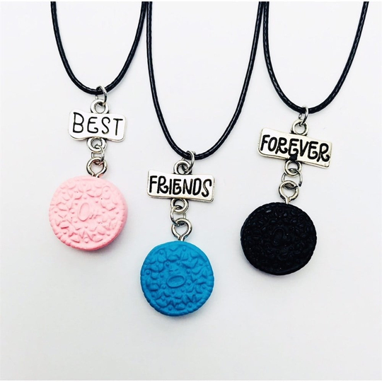 Oreo BFF Kolyeler üçlü