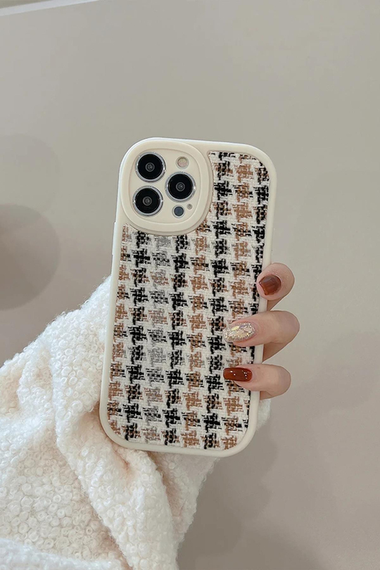 Örgü Vintage Iphone 13 Telefon Kılıfı 