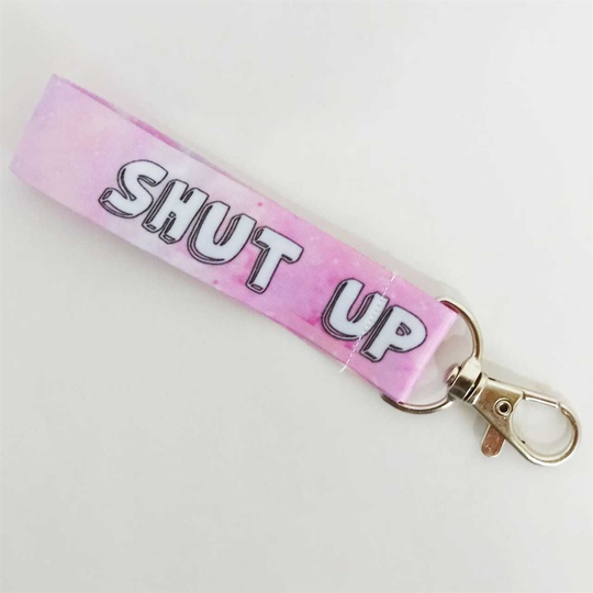 Shut Up Anahtarlık Çanta Askısı