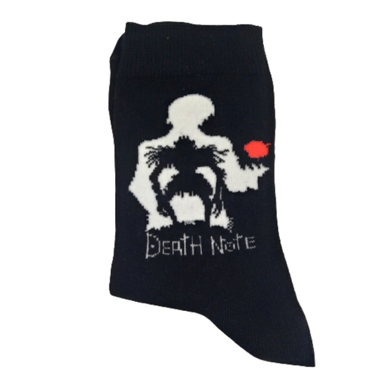 Siyah Death Note Çorap