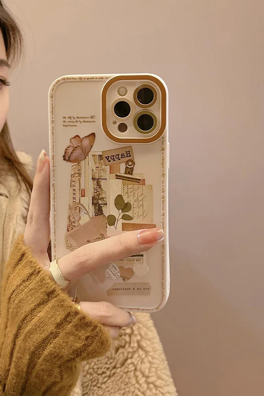 Vintage Retro Iphone 13 Telefon Kılıfı 