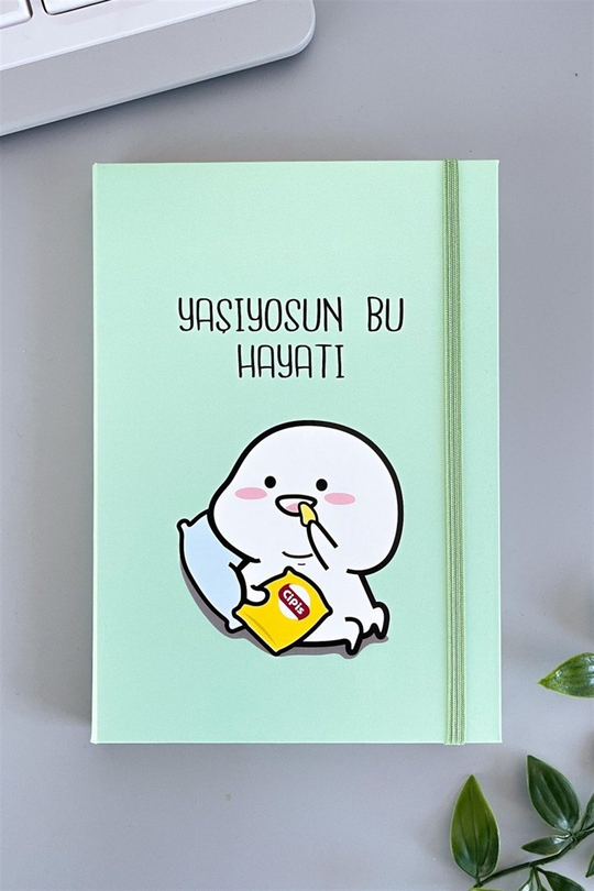 Yaşıyosun Bu Hayatı Lastikli Defter
