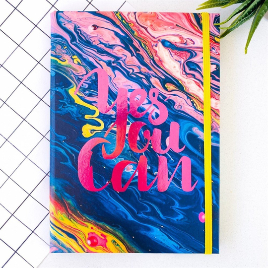 Yes You Can Defter Lastikli Orta Boy