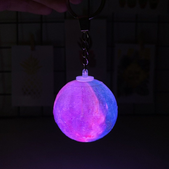3D Galaxy Anahtarlık