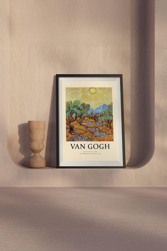 3D Gerçekçi Tablo Görünümlü Mukavva Van Gogh Monet Matisse Tablo Seti  