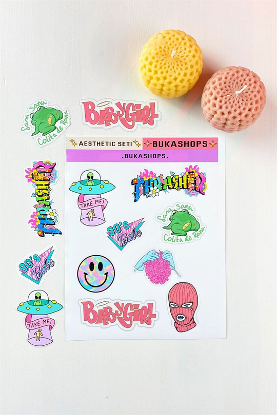 Aesthetic Sticker Seti 1