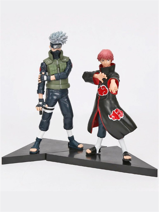 Anime Hatake Kakashi VS Sasori İkili Figür Set