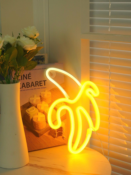 Banana Muz Neon Duvar Dekoru