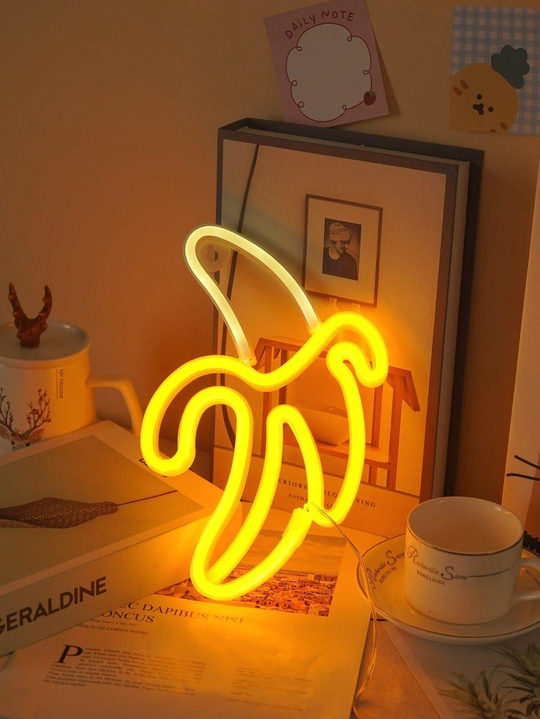 Banana Muz Neon Duvar Dekoru