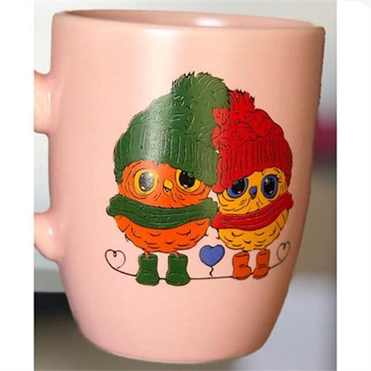 Baykuşlar Pembe Kupa