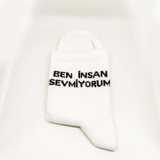 Ben İnsan Sevmiyorum Çorap