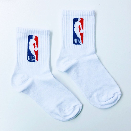 Beyaz NBA Çorap
