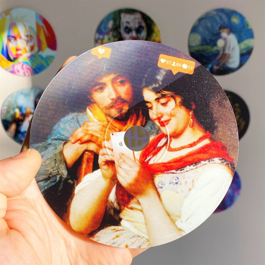 Bildirim Cd Boyama Dekor