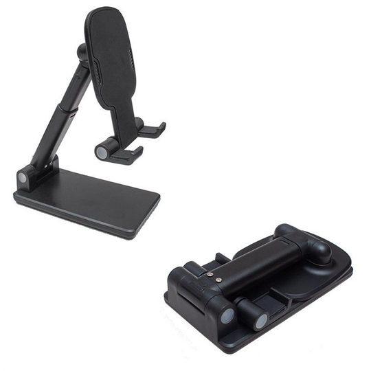 Bracket Led Işıklı Telefon Tutucu Makyaj Aynası
