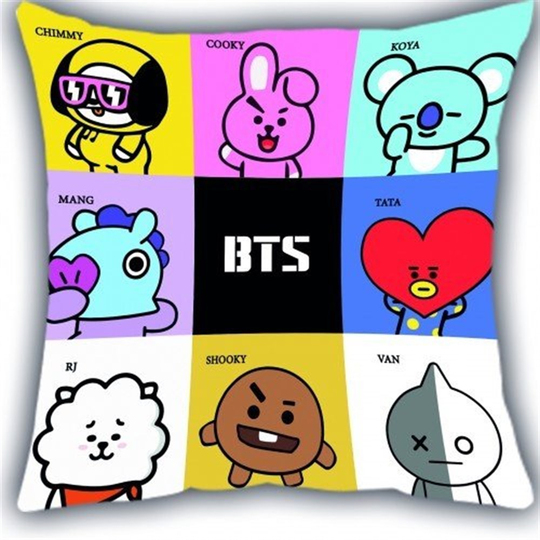 Bts Bt21 Kolaj Yastık