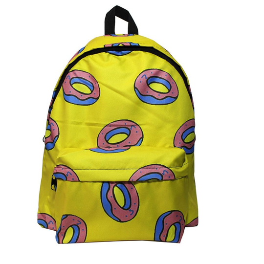 Bts Mark Donut Kolaj Sarı Sırt Çantası