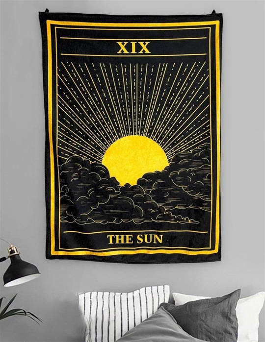 Bulut Güneş The Sun Duvar Halısı 70x90 cm