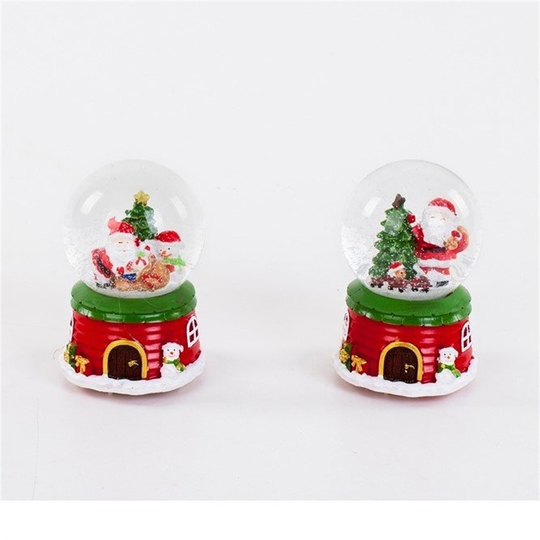 Büyük Boy Işıklı Noel Kar Küresi