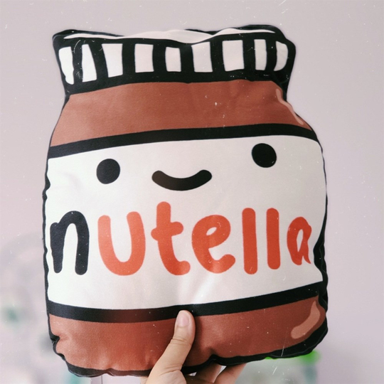 Büyük Boy Nutella Yastık